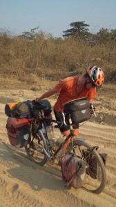 Check out how deep that sand is at the base of the tire--good stuff!