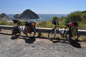 Somewhere along the coast of Oregon, we reached yet another milestone in our journey.