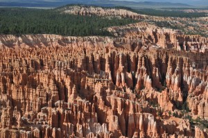 One of the great views from the Rim Trail in Bryce Canyon National Park. 