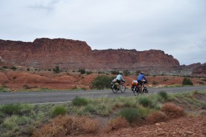 Impressive rock formations all over!