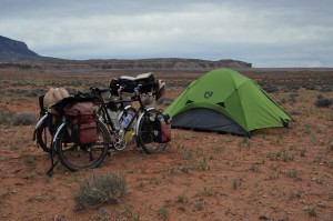 It certainly looked like a nice-enough campsite to us!