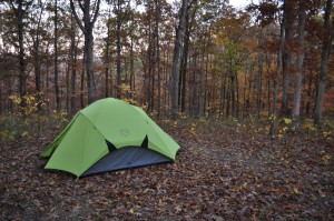 Fall is the best weather for camping!