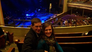 In the historic Ryman Auditorium--a fantastic show indeed!