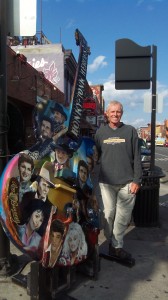 We enjoyed the amusement of walking past all the Honky Tonks and boot shops on Broadway.