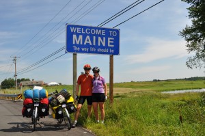 So proud as we crossed our first state line!