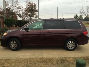 A 2008 Honda Odyssey!