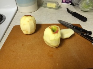 The preparation begins...